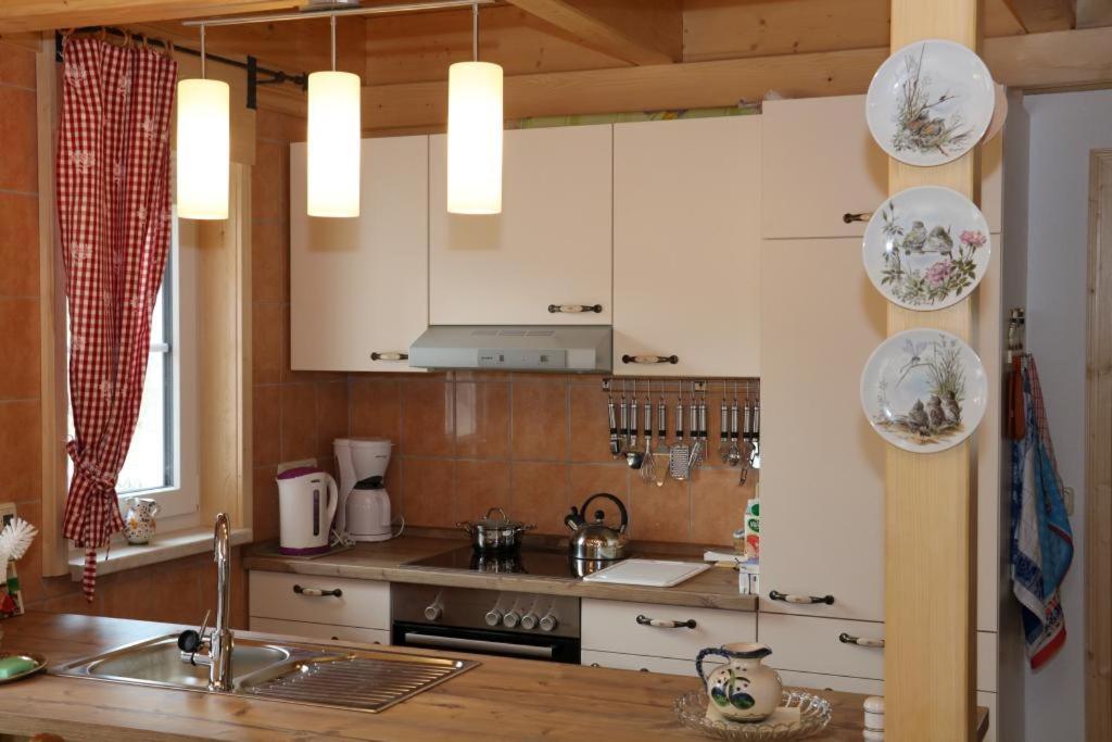 4 Sterne Ferienhaus Habakuk Eibenstock Buitenkant foto