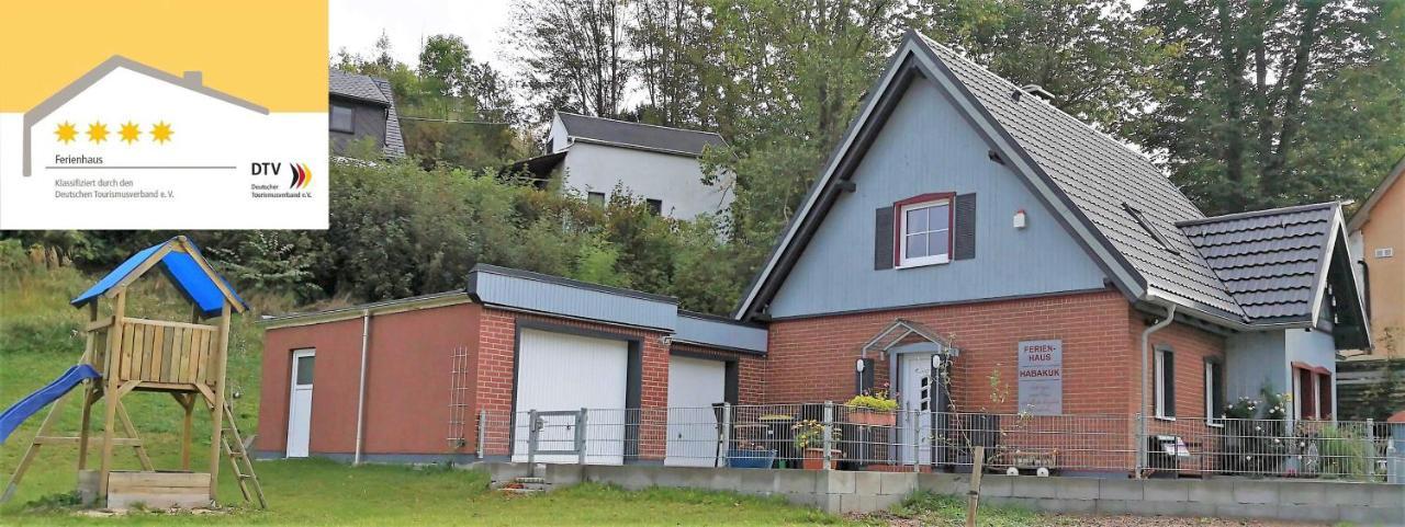 4 Sterne Ferienhaus Habakuk Eibenstock Buitenkant foto